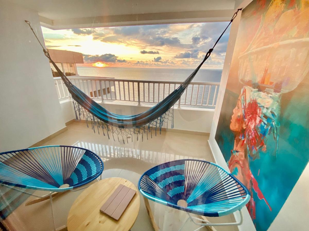 شقة Cartagena  في Palmetto Bocagrande Oceanfront المظهر الخارجي الصورة