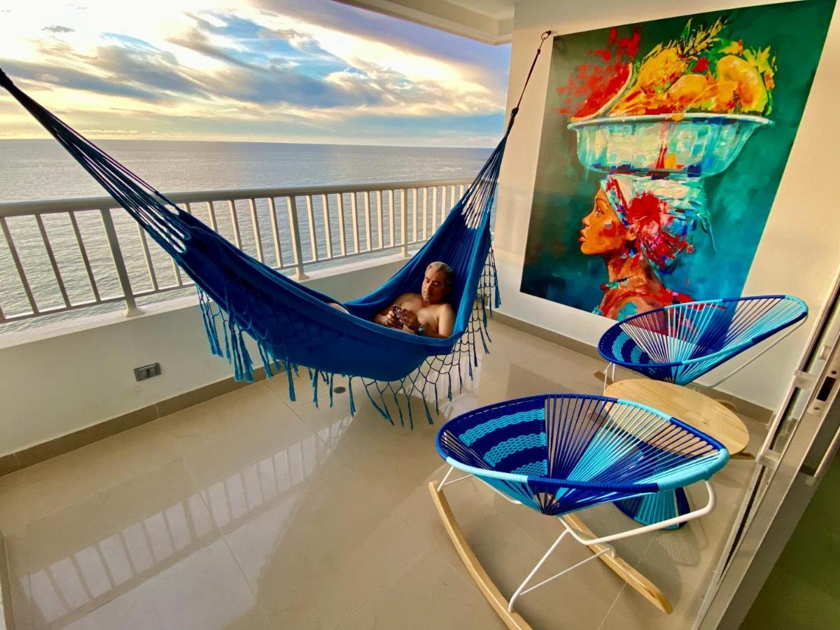شقة Cartagena  في Palmetto Bocagrande Oceanfront المظهر الخارجي الصورة